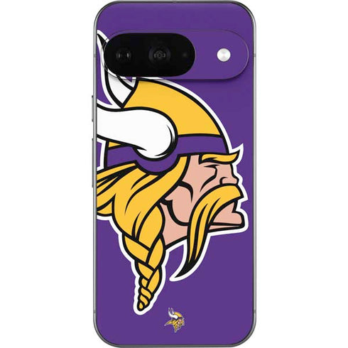 NFL Minnesota Vikings Large Logo Google Pixel 9 Skin